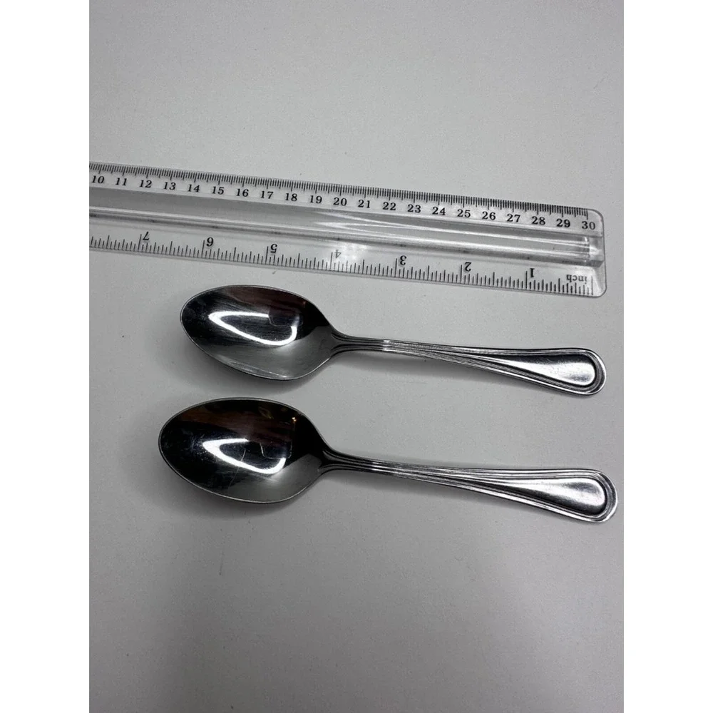 Oneida New Rim Stainless Flatware Replacement Set 2 Teaspoon